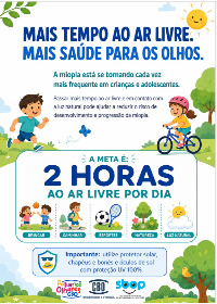 Mais Tempo Ao Ar livre. Mais Saúde para os olhos 