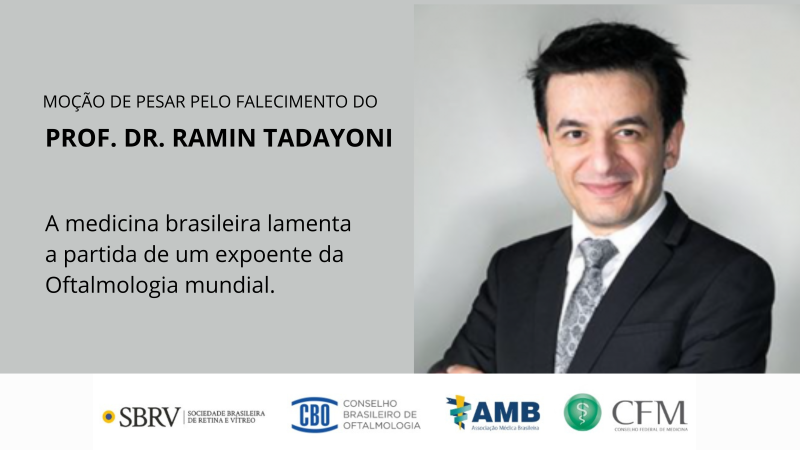MOÇÃO DE PESAR PELO PROF. DR. RAMIN TADAYONI