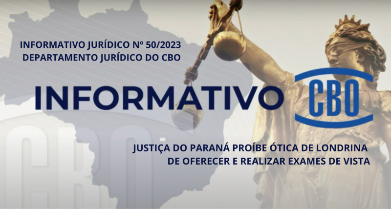 Justiça do Paraná proíbe ótica de Londrina de oferecer e realizar exames de vista