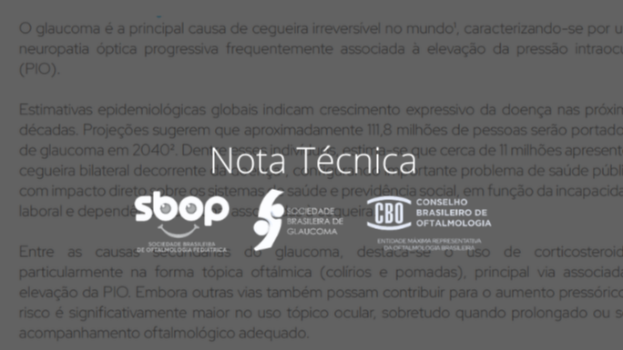 Oftalmologia brasileira pede maior rigor na venda de medicamentos com corticoide