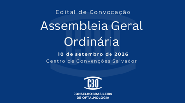 Edital de Convocação - ASSEMBLEIA GERAL ORDINÁRIA – AGO